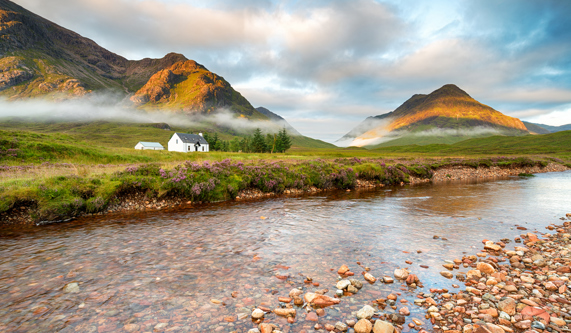 Glencoe Valley on the West Highland Way